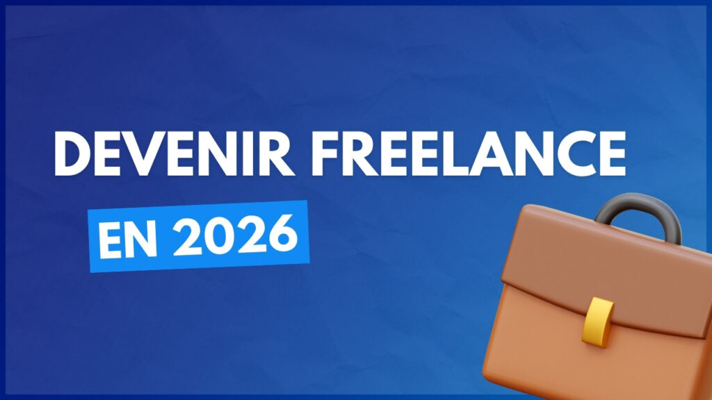 Couverture article bleue Madskills Academy Comment devenir freelance en 2026 ?